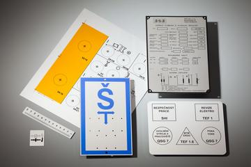 Anodized plates and products